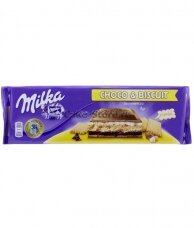 Молочный шоколад Milka Choco Biscuit Chocolate