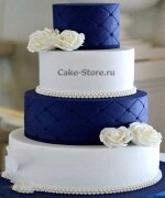 Синий торт