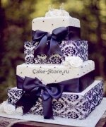 Свадебный торт Сиреневый