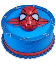 Торт Человек-паук маска героя
