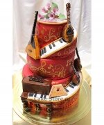 Торт пианино