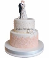 Свадебные торты с женихом и невестой