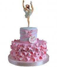 Торт на 14 лет девочке балерине
