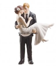 Фигурки на свадебный торт муж держит жену