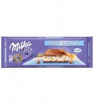 Молочный шоколад Milka Crispy Yoghurt Chocolate