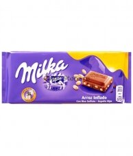 Молочный шоколад Milka With Rice Crisp Chocolate
