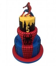 Торт Человек-паук большой сюрприз