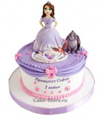 Торт детский принцесса софия