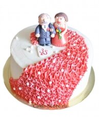 Торт на 35 лет со дня свадьбы