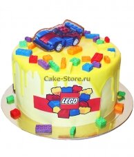 Торт на 6 лет мальчику лего