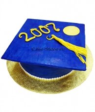 Торт на выпускной 11 класс с шапочкой выпускника
