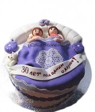 Торт на юбилей свадьбы 30 лет