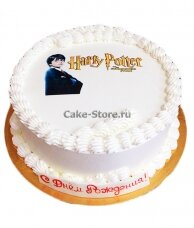 Торт с изображением гарри поттер