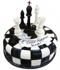 Торт шахматы для мальчика