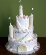 Торт замок любви