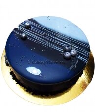 Зеркальный торт космос